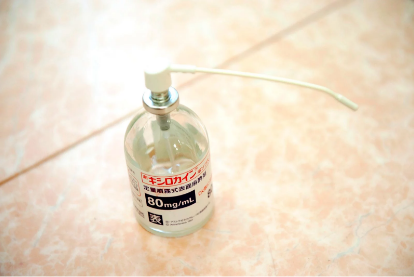 表面麻酔で痛みを軽減