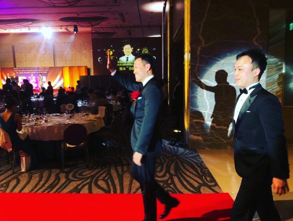 ASIA GOLDEN STAR AWARDの受章